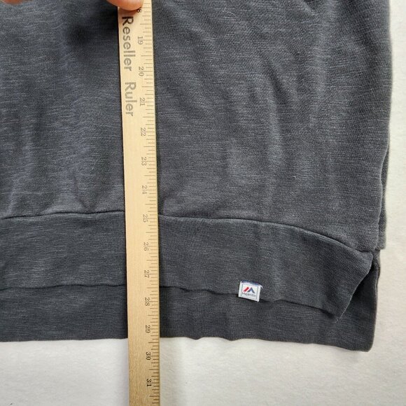 Cincinnati Bengals NFL Tunic Sweatshirt Women S Black Hyper Lace Up Majestic - Picture 8 of 10